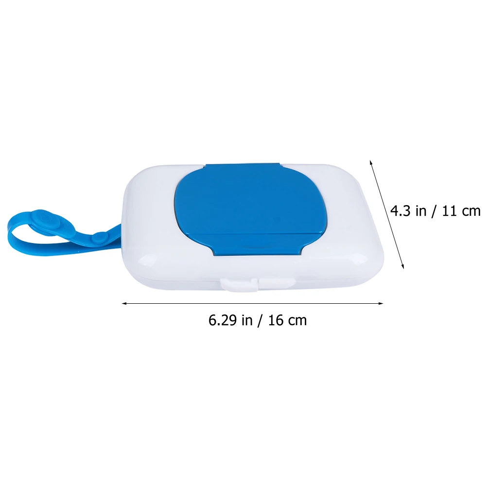 2 Stuks Draagbare Natte Doekjes Houder Veeg Dispenser Opbergdoos Kleine Herbruikbare Veeg Container Stevige Wieg Reizen