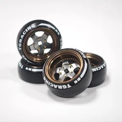 2pcs Metal Wheel Hub Micro-arc Drift Tire Tyre 20mm for 1/28 RC Car DriftArt DA4 TG TGS XRX DRZ MA racing D24 DLR8 K969 Mini-Z