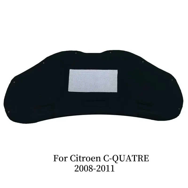 FOR Citroen C-QUATRE c4 2007-2014 2015-2017 Car thermal insulation and sound insulation cotton front engine hood fireproof pad