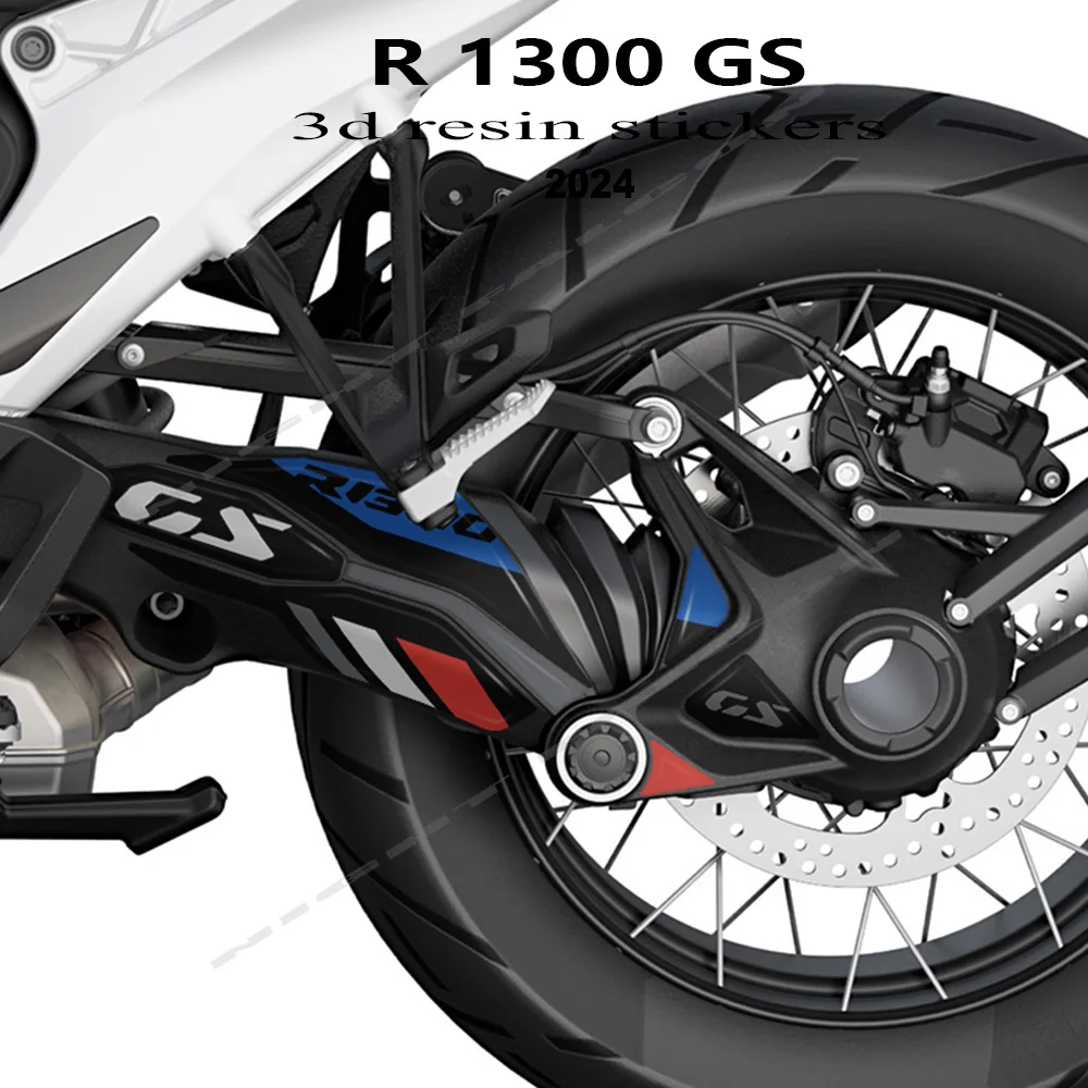 

For BMW GS 1300 R 1300 GS 2023-2024 Motorcycle Accessories 3D Epoxy Resin Sticker Swingarm Protection Kit