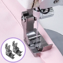 SP-705 Curling Edging Wraped Slide Presser Foot High Low Left Compensated Folder Foot For Industrial Sewing Machine Accessories