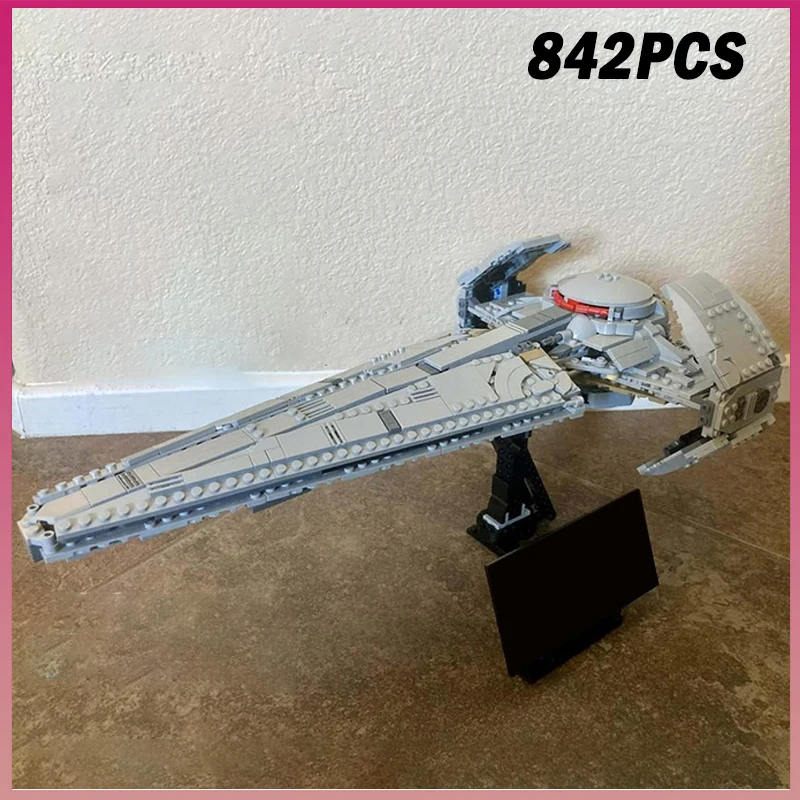 842PCS NIEUWE UCS Sith Infiltrator Ruimteschip Space Wars Movie Serie Model Bouwstenen Bricks Montage Speelgoed Kinderen Verjaardagscadeau