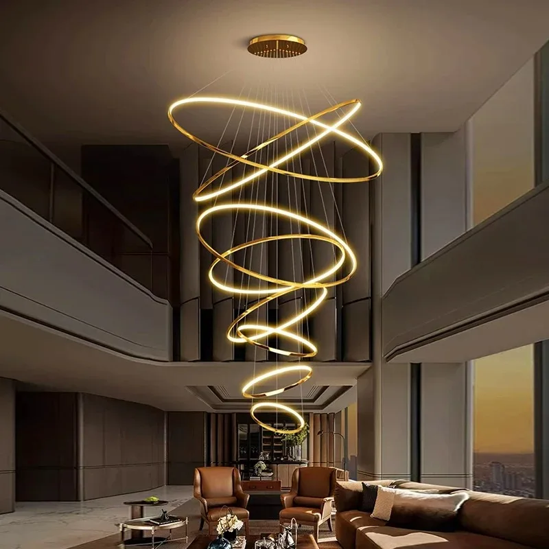 Led Chandelier For Dining Lamps Modern Luxury Design And Hanging Lamp For Ceiling Living Room Lustre Pendant Lighting Fixture