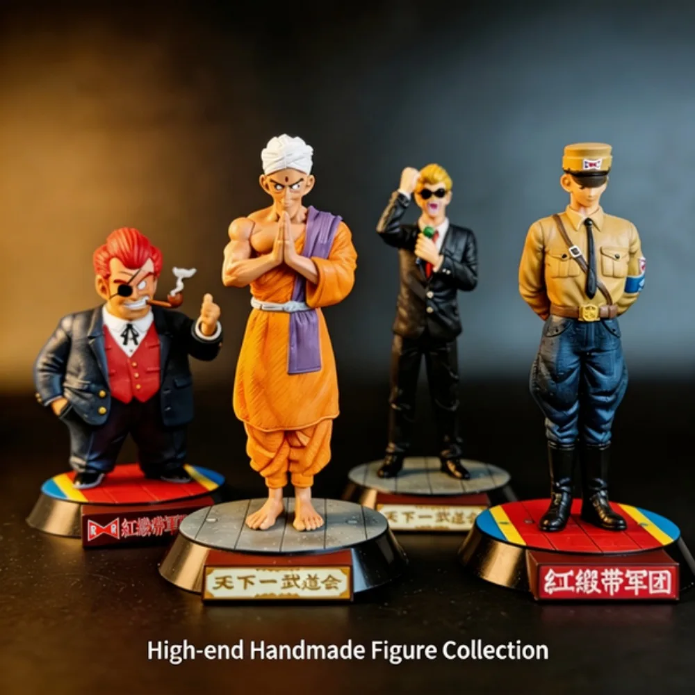 21cm Anime-Figur Dragon Ball GK Martial Arts Tournament Red Ribbon Army General Blue Host PVC-Figuren Sammlerstück Spielzeugmodell Geschenk