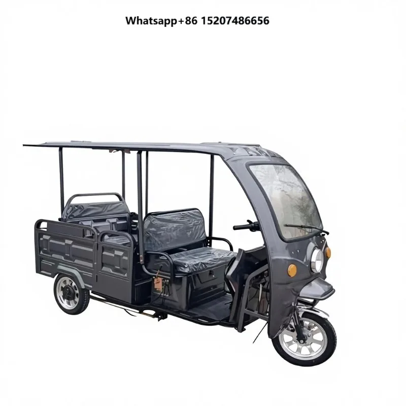 2026 Hot Durable Cargo E-Tricycle with 70km Range and Large Open Body  Ideal for Urban Logistics Delivery