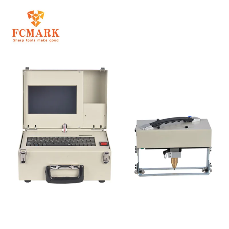 FCMARK CM30150 Pneumatic Vin Serial Chassis Number Metal Steel Markers Stamping Engraving Machinery Dot Peen Marking Machine