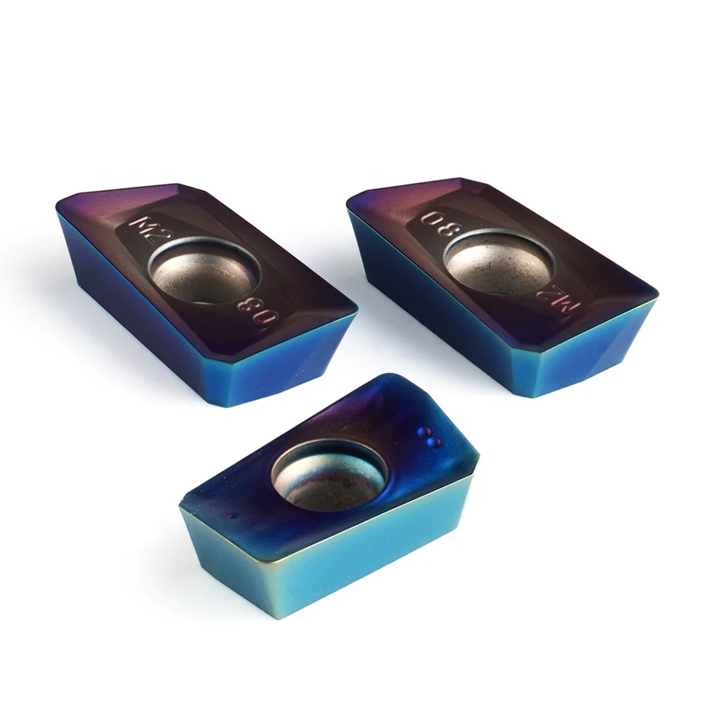 CNC milling cutter APMT1135 1604PDER fast forward carbide head R5/R6/ R0.8 cutter grain