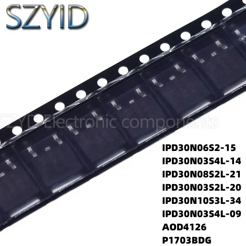 100PCS TO252 IPD30N06S2-15 IPD30N03S4L-14 IPD30N08S2L-21 IPD30N03S2L-20 IPD30N10S3L-34 IPD30N03S4L-09 AOD4126 P1703BDG