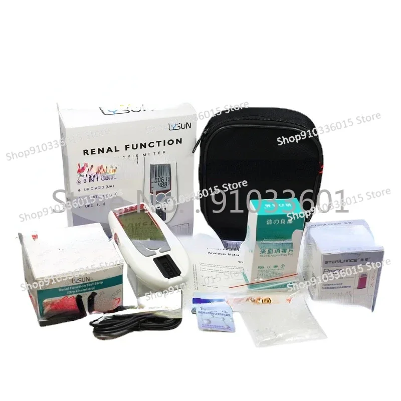 Kidney Function Test RFM-101 Renal Function Meter Uric Acid+creatinine+urea 3in1test Analyzer