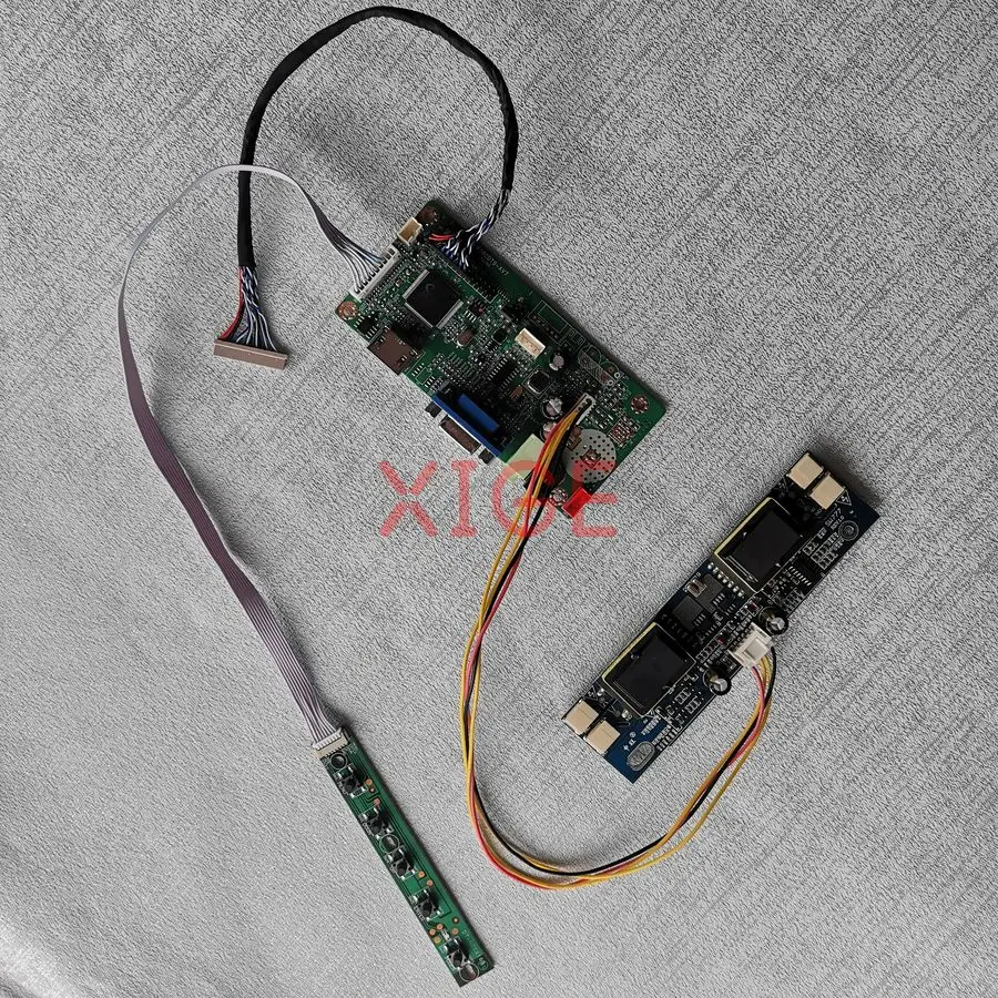 

Для LM171W01 LTM170W1 LTM153W1 M170XW01 плата контроллера привода ЖК-экрана DIY Kit 1280x768 1280*768 20 контактов LVDS VGA + HDMI 4-CCFL