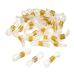 50Pcs Adjustable Glasses Chain Non Slip Rubber Ring Spectacles Retainer Sunglasses End Loop Connector DIY Eyewear Accessories