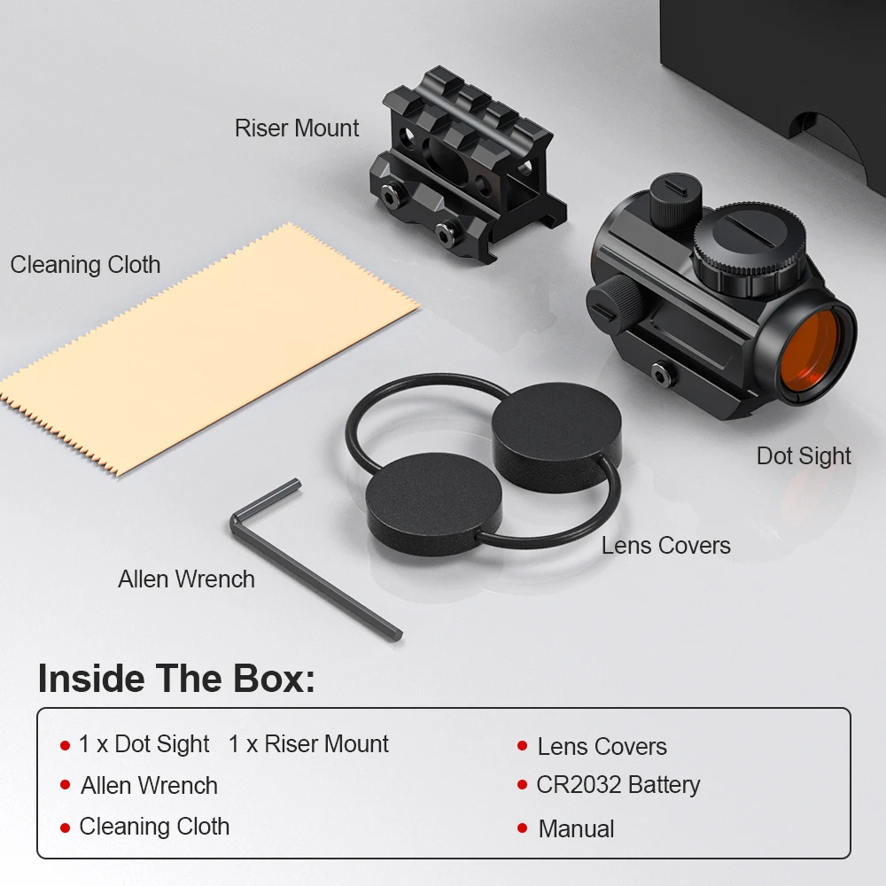 2MOA Dot with Motion Sensing - Precision That Wakes When You Do.