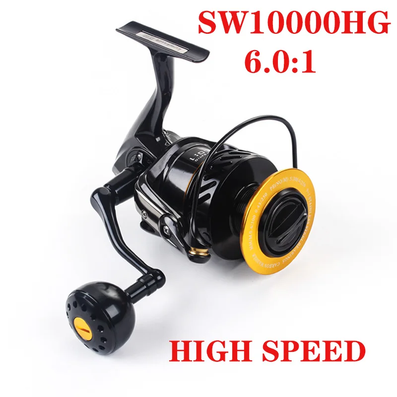 LUREKILLER Japan Black Marlin Spinning Reel Jigging Reel SW4000XG