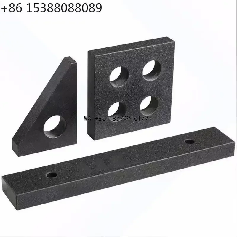 wmwmnu Marble Square Vertical Right Angle Ruler Granite Parallel Ruler High Precision Measuring Gauging Instrument