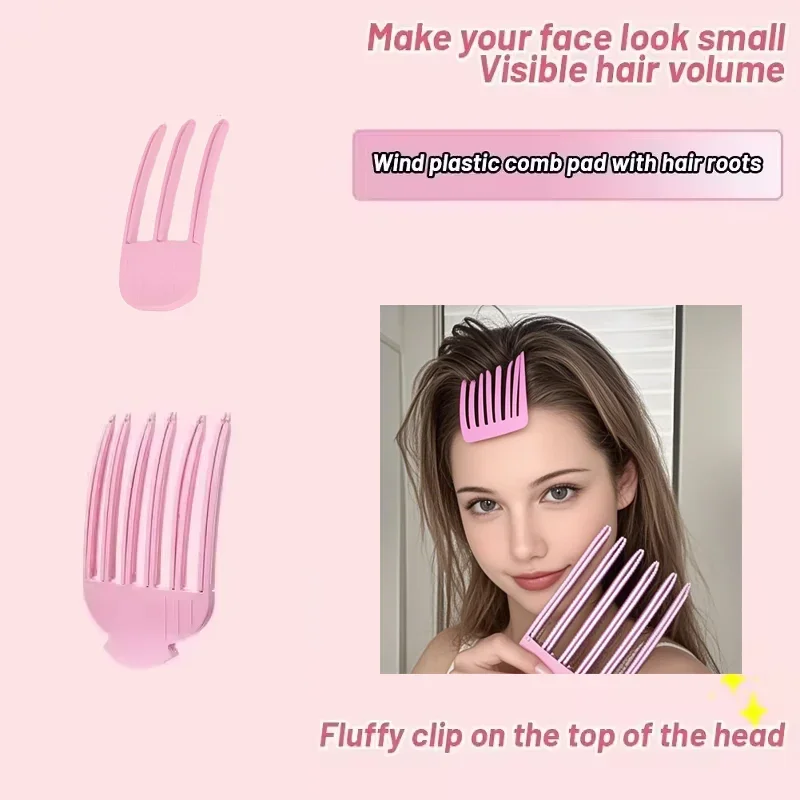 Fluffy Hairpin Curling Bangs Clips Hair Root Volumizing Hair Clips Women Curling Fixed Shape Clip Fashion Volume Hair RollerC687