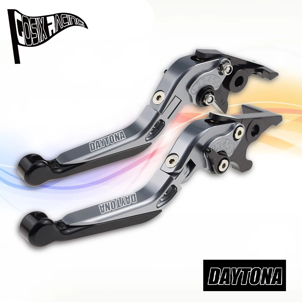 

Fit For DAYTONA 675 R 2011-2017 Motorcycle CNC Accessories Folding Extendable Brake Clutch Levers Adjustable Handle Set