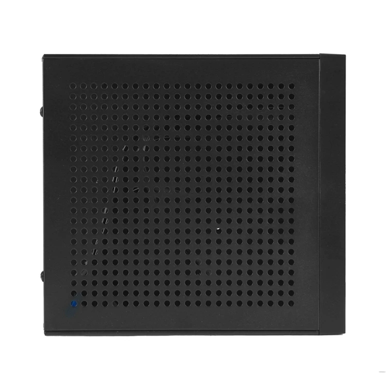 T82C Hot Sale-2X M10 Mini ITX Computer Case HTPC Host Chassis USB2.0 ITX Enclosure Industrial Control Chassis For Office Busines