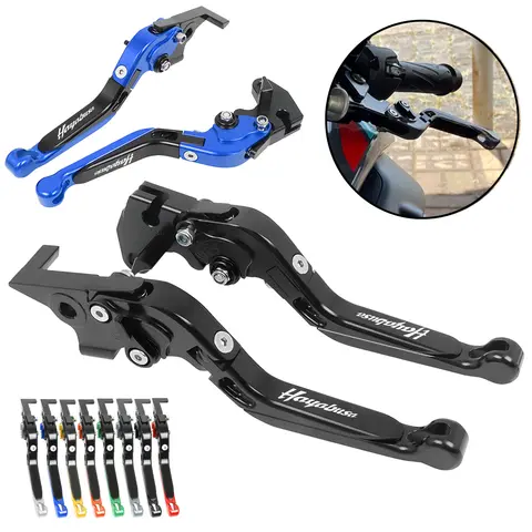 SUZUKI GSX1300R HAYABUSA GSX 1300R 2008-2021 오토바이 액세서리 조절 식 접이식 확장형 브레이크 클러치 레버