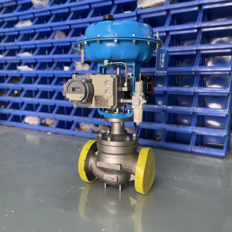 Advanced Industrial Grade High Pressure Pneumatic Control Valve High Precision Stainless Steel for Compressed Air Control