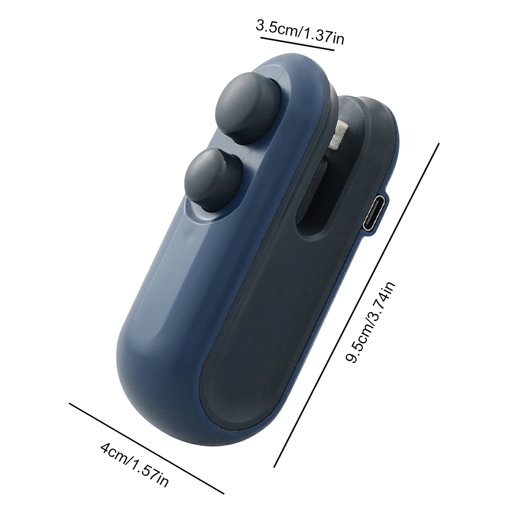Mini máquina de sellado de bolsas de calor, sellador de mano portátil, Mini sellador de bolsas de plástico, sellador térmico para embalaje de alimentos