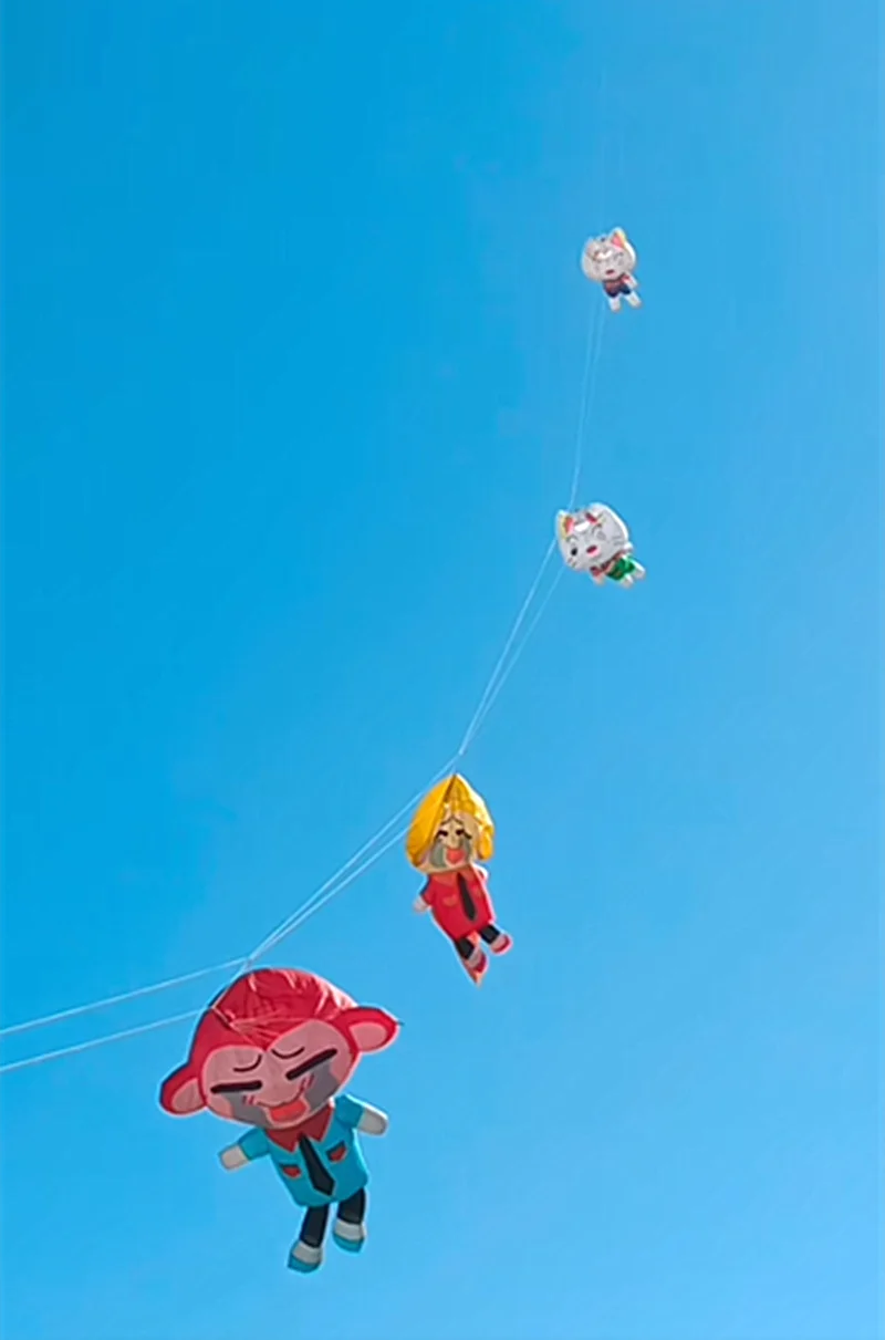 Darmowa wysyłka małpa latawiec latający dla dzieci latawiec surfing vlieger wisiorek zabawki outdoorowe do kitesurfing latawiec wędkarski zabawka sport zabawa