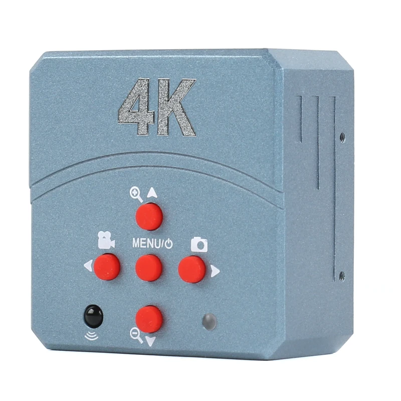 4K 1080P HDMI USB Industrial Video Microscope Camera Supports USB Flash Drive Storage For Phone PCB IC Observe Soldering Repair