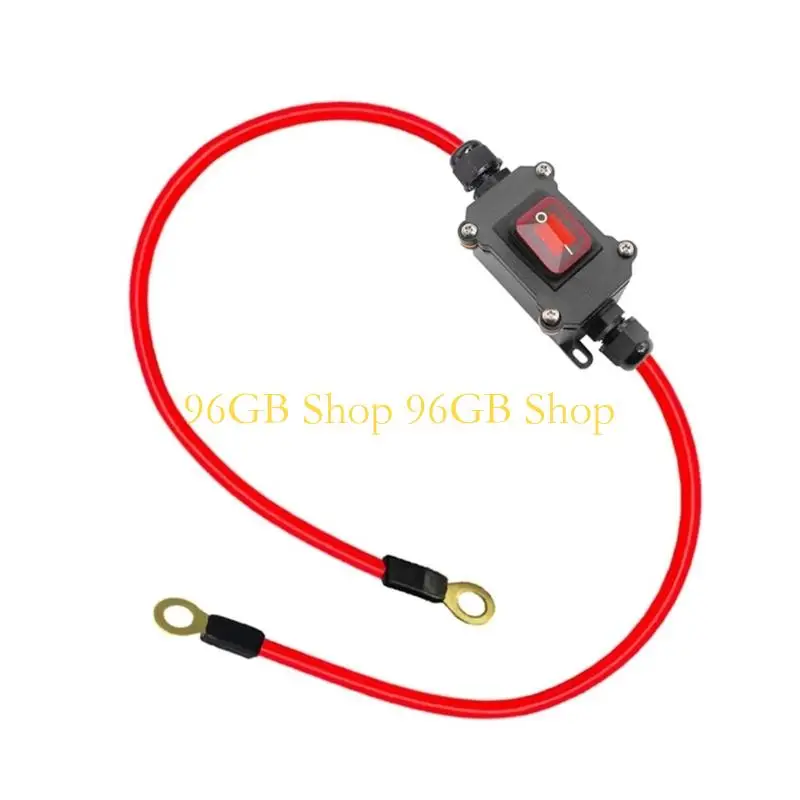 96GB 12-24V 30A Waterproof DPST Double Side Wiring Cable Switches with Quick Disconnect On Off Universal for Motorcycle