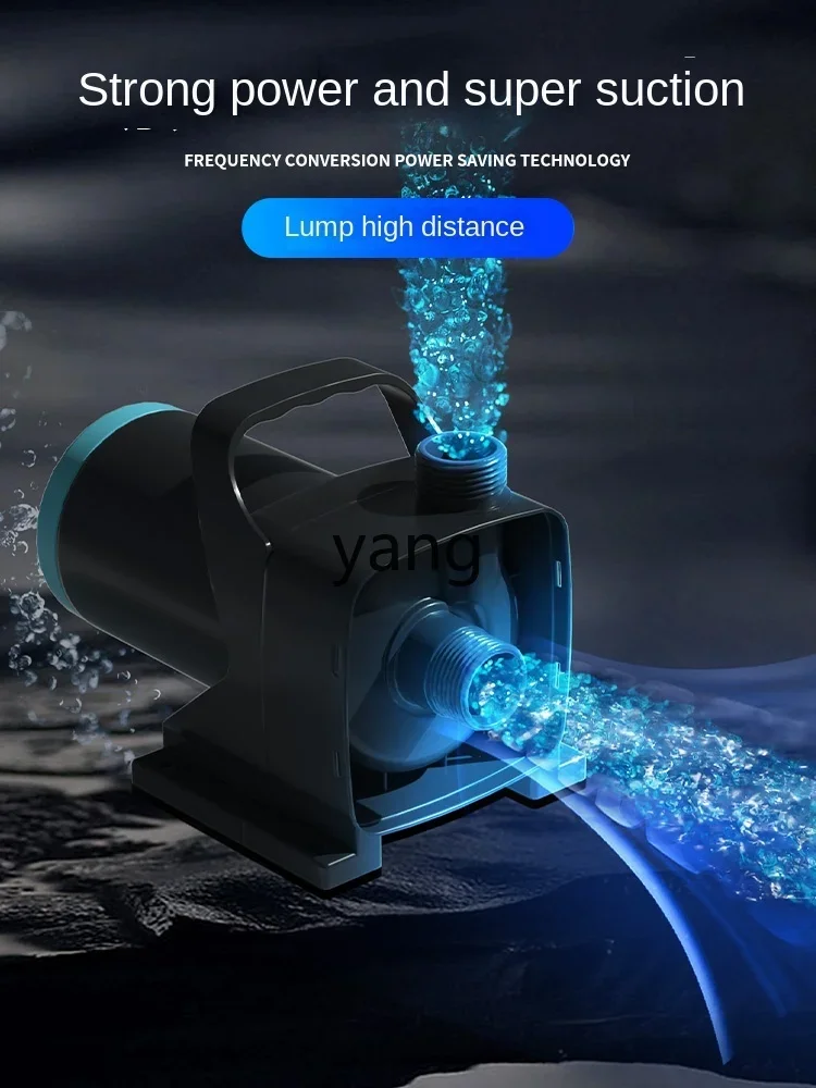 CX  frequency conversion water pump outdoor fish pond circulation filter water pump rockery waterfall flowing water landscape