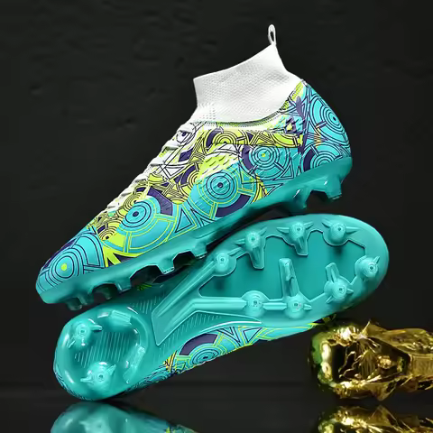 New Men Soccer Shoes Sport Wear Resistant Futsal Football Boots Indoor Students Society Training Non Slip Original Football Shoe