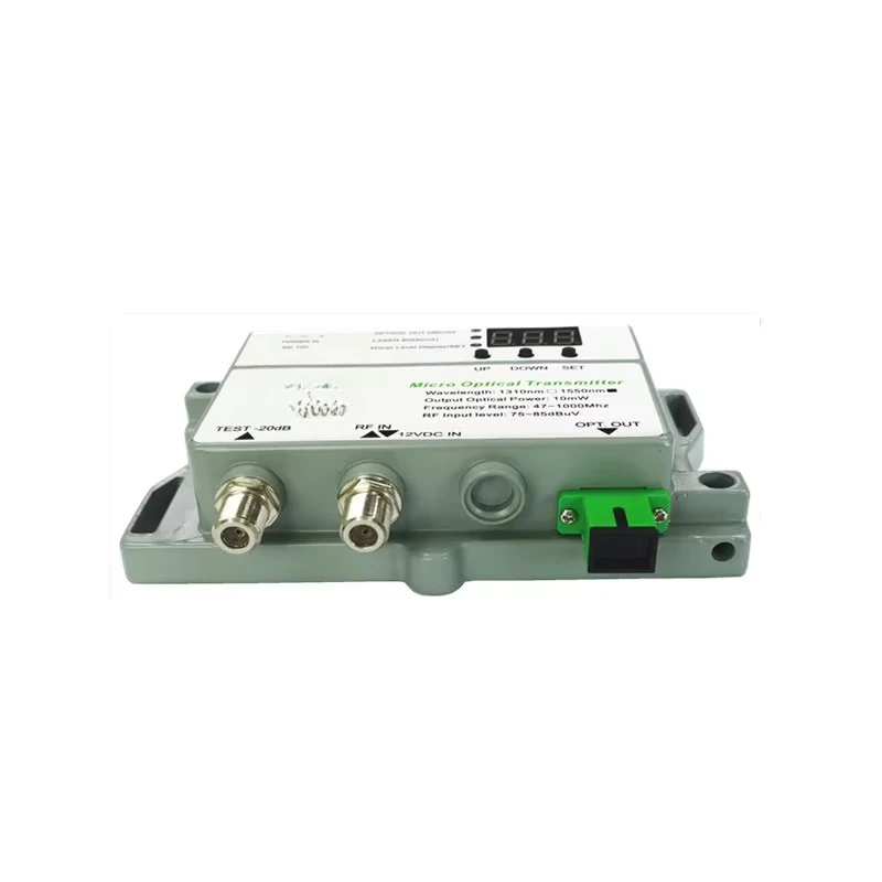 Hotel system Mini transmitter 10mw fiber optical mini 1310nm transmitter for small project