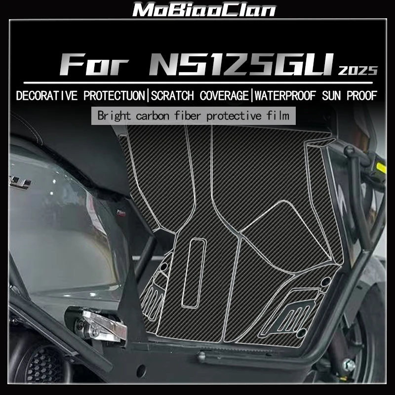 For HONDA NS125GU ns125g 6D 2025 Fairing Emblem Sticker Decal Body Full Kits Decoration Sticker