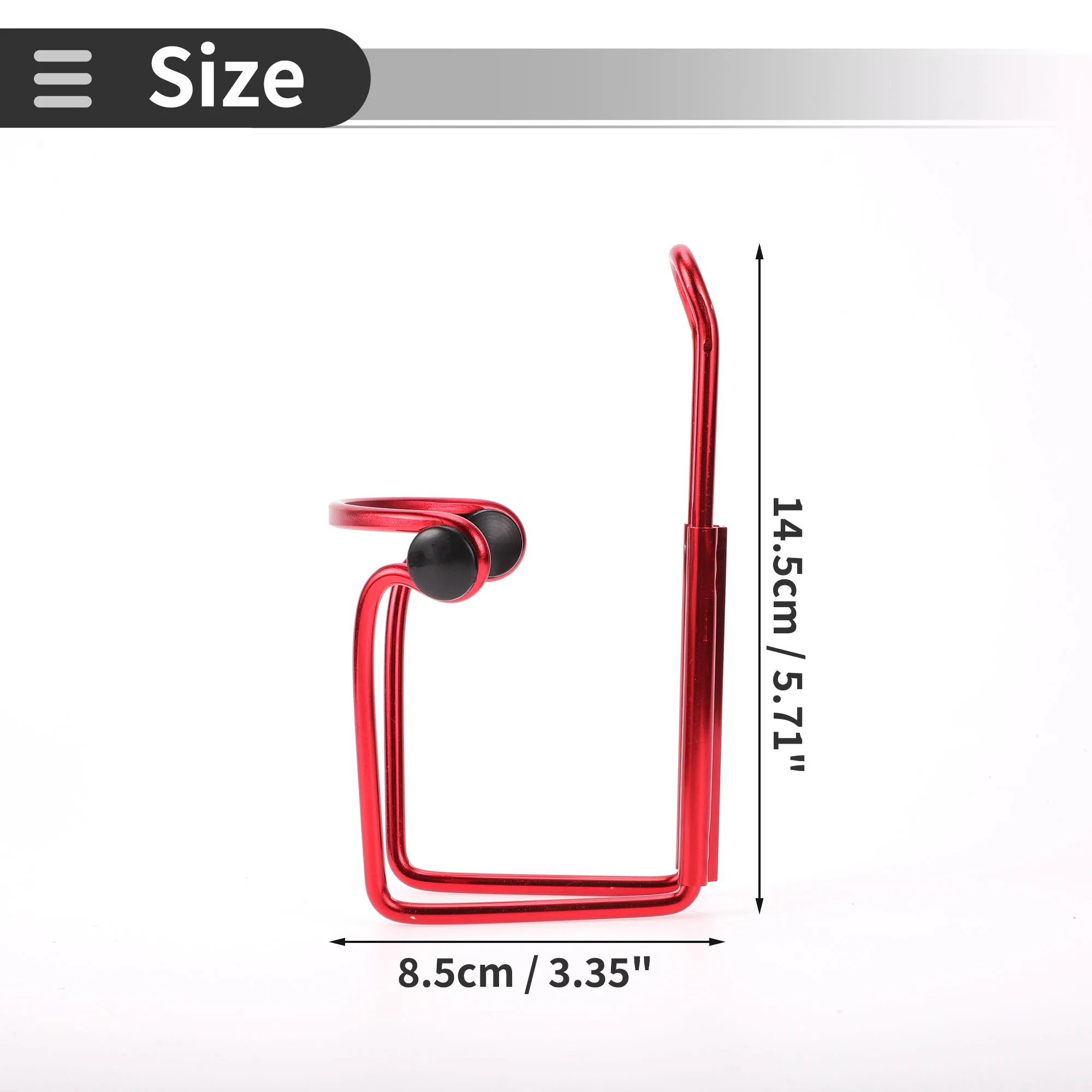 

X Autohaux велосипедный держатель для бутылок, клетка, утолщенный прочный держатель для велосипедных напитков из алюминиевого сплава для MTB, красный