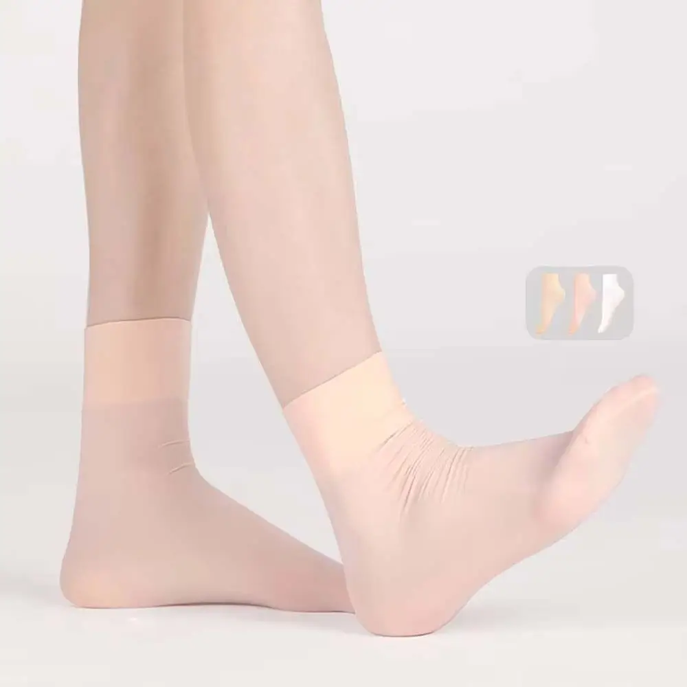 

Dance Wear Ballet Socks Practise Training Skin Color Modern Dance Socks Absorb Sweat Invisibility Ballet Stockings Ballet Dancer