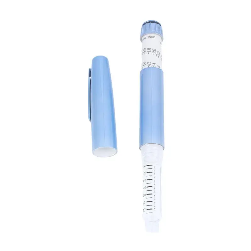 1Pc Metal Reusable V4 Injection Pen With Pen Case Adjustable 3ml Empty Cassette Bottle Insulin Injector Pen. - view 4