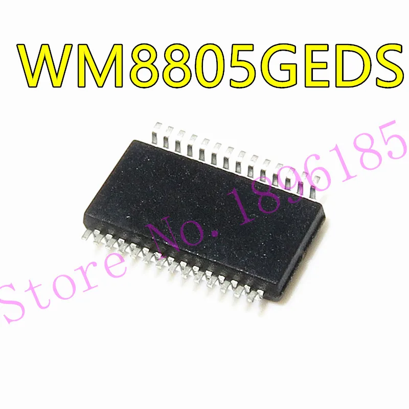 1pcs/lot WM8805GEDS WM8805 SSOP-28 In Stock 8:1 Digital Interface Transceiver with PLL