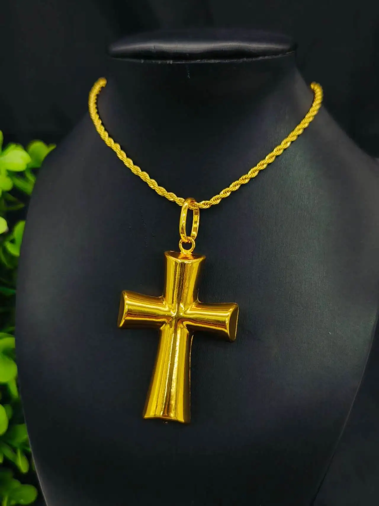 Ethiopian Jewelry Cross Pendant Necklaces Dubai African Eritrean Party Daily Accessories Gift