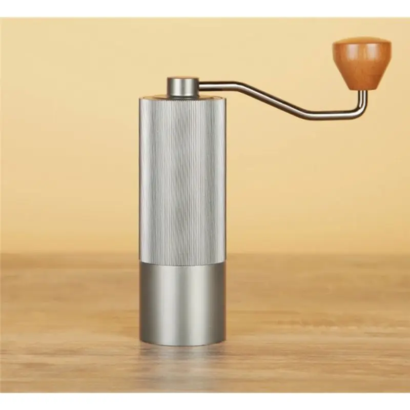 A84X-Manual Coffee Milling Machine 304 Stainless Steel Burr Grinders Manual Coffee Grinder Kitchen Tool