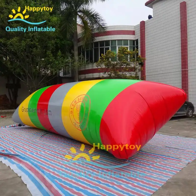 Crazy Inflatable Water Blob Rental, Adult Lake Water Blob Jump On Sale