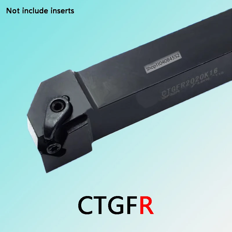 

CTGFR CTGFL CTGFR1616H16 CTGFR2020K16 CTGFR2020K22 CTGFR2525M16 CTGFR2525M22 External Holder Grooving Tool Holder CNC Tool