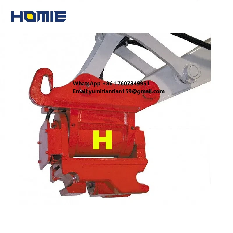 Excavator Attachments 1-10t Excavator Powertilt Hydraulic Tilting Quick Coupler Quick Hitch