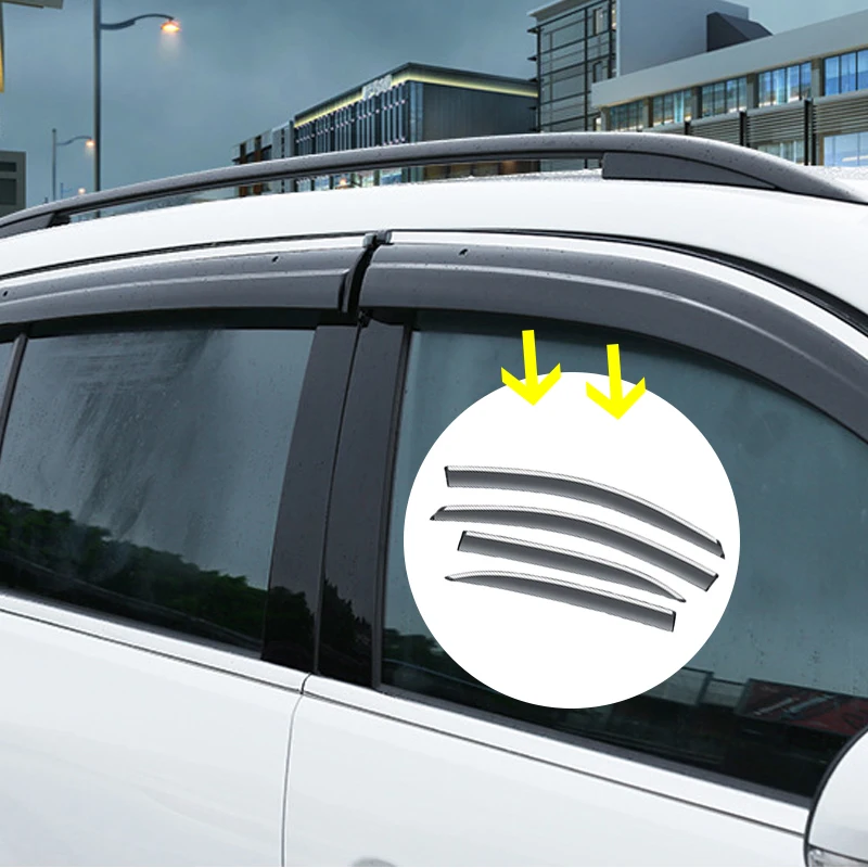 Deflectors for Mercedes Benz B Class W245 B200 B 200 B180 2009 2010 2011 Accessories Car Side Window Visors Sun Visor Windshield