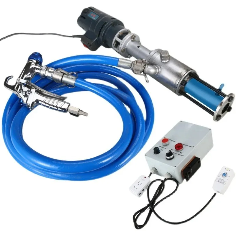 Multifunctional 2200W Portable Real Stone Paint Spraying Machine Putty Fireproof Coating Mortar High Pressure Exterior Wall