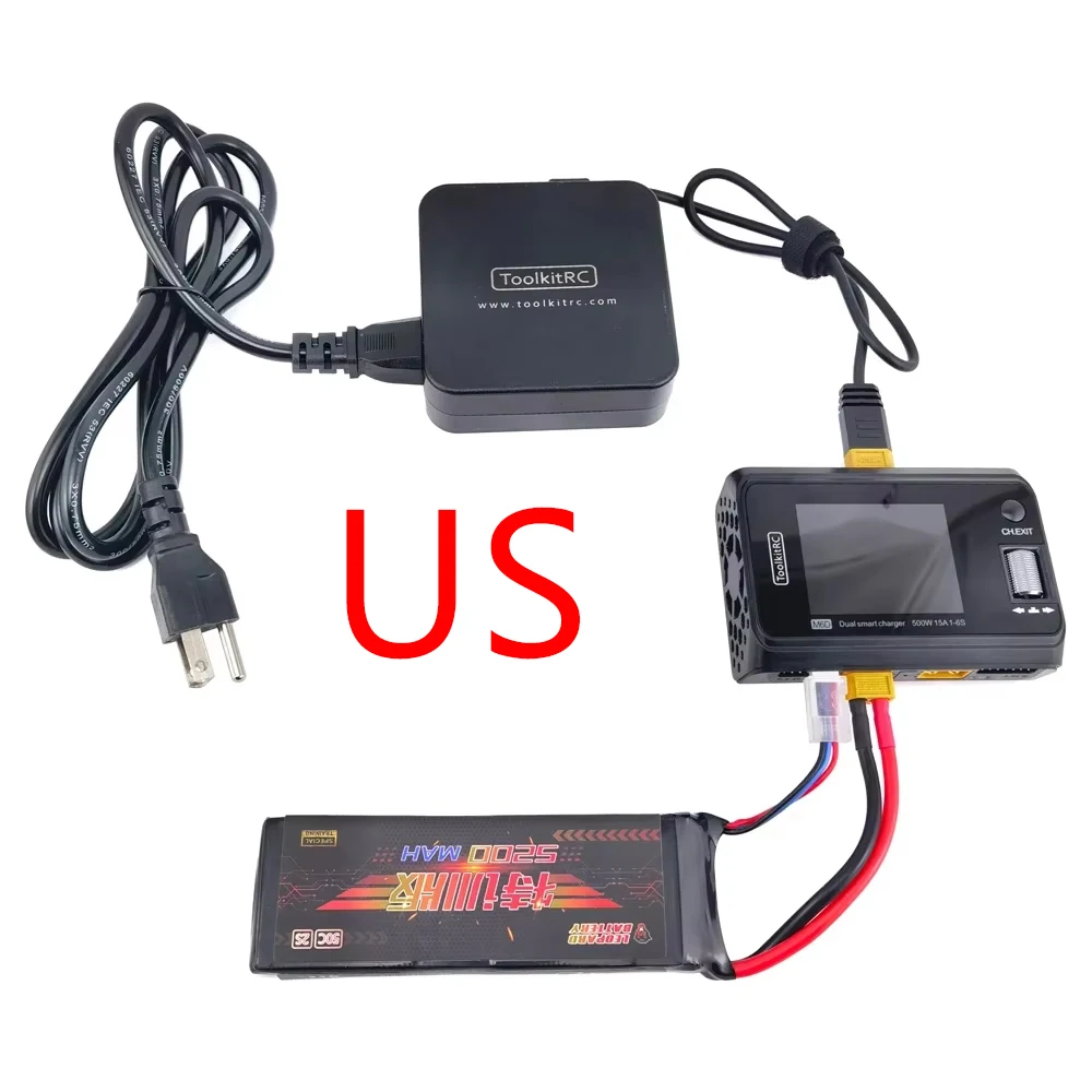 ADP100 100W 20V Power Supply With XT60 Output Adapter For M6D M6 M7 M6DAC ISDT Q8 Q6 GT Power Hota HTRC SkyRC Charger