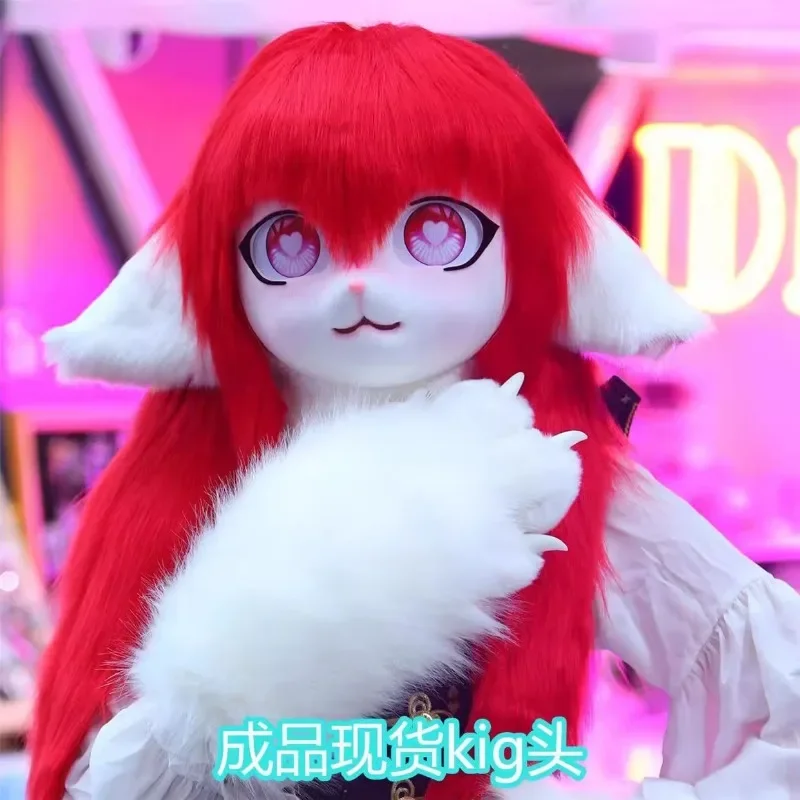 

Kig Series Animal Head Products Can Be Worn with Cosplay Head Covers and Fur Suits