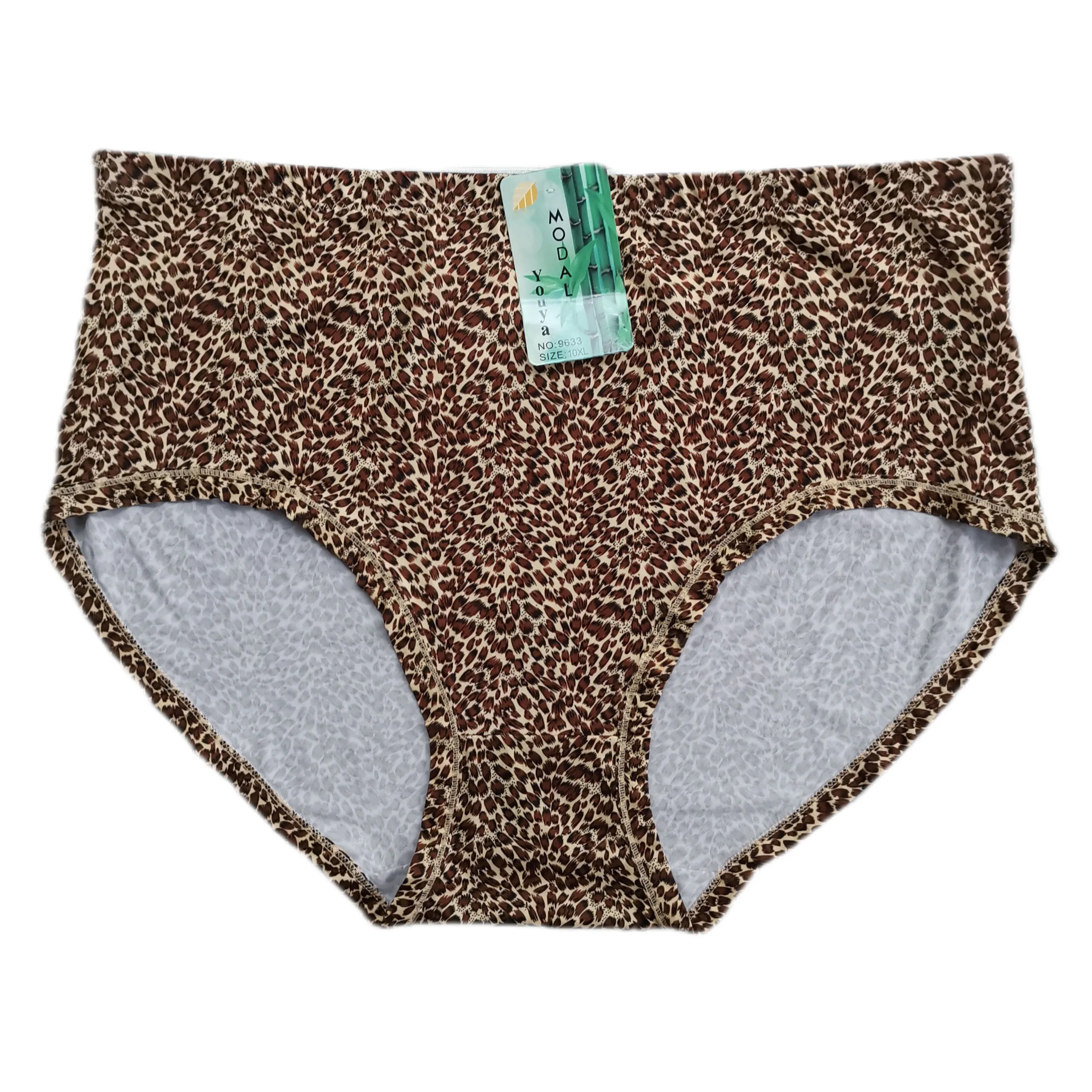 Leopard Print Underwear Panti,Big Size Panty Woman,Extra Large Women\'s Briefs,Oversized Women\'s Panties,Plus Size Underpants