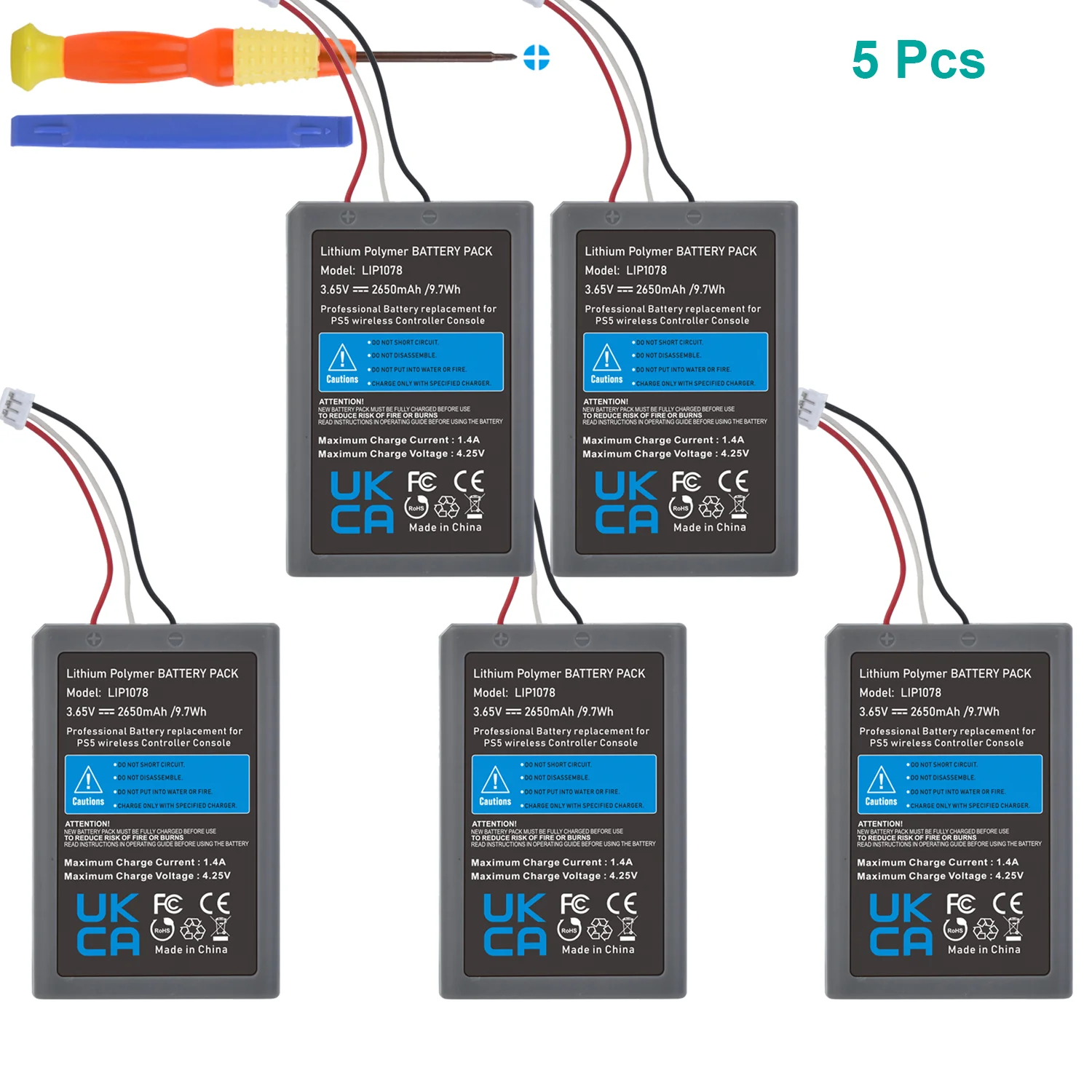 Variant: 5 Stück Batterie