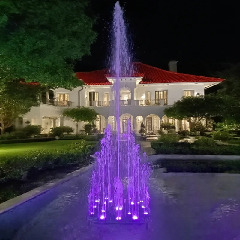 custom.Fenlin FS-04 Customizable Stainless Steel 304 Outdoor Hotel Garden Fountain Modern Style Dancing Musical Fonta