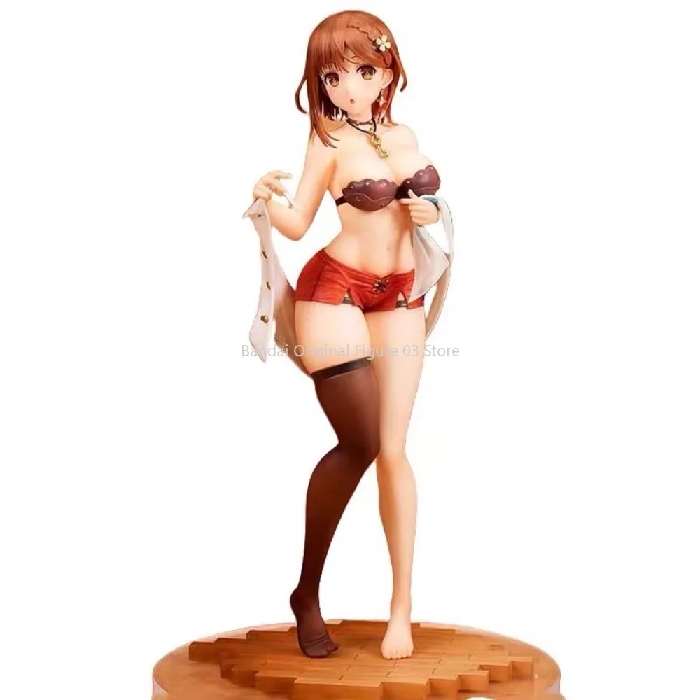 23 سنتيمتر أنيمي أتيليه ريزا 2 Ushinawareta Denshou إلى Himitsu no Yousei Reisalin ستاوت الشكل 1/7 أوكيجاي وضع لعبة مجسمة لعبة الشكل
