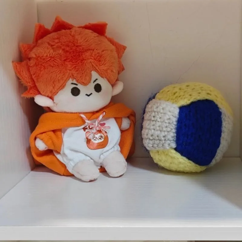 Volleyball Boy Plush Doll Hinata Xiangyang Car Keychain Children's School Bag Pendant Animation Peripheral 2D Holiday Gift