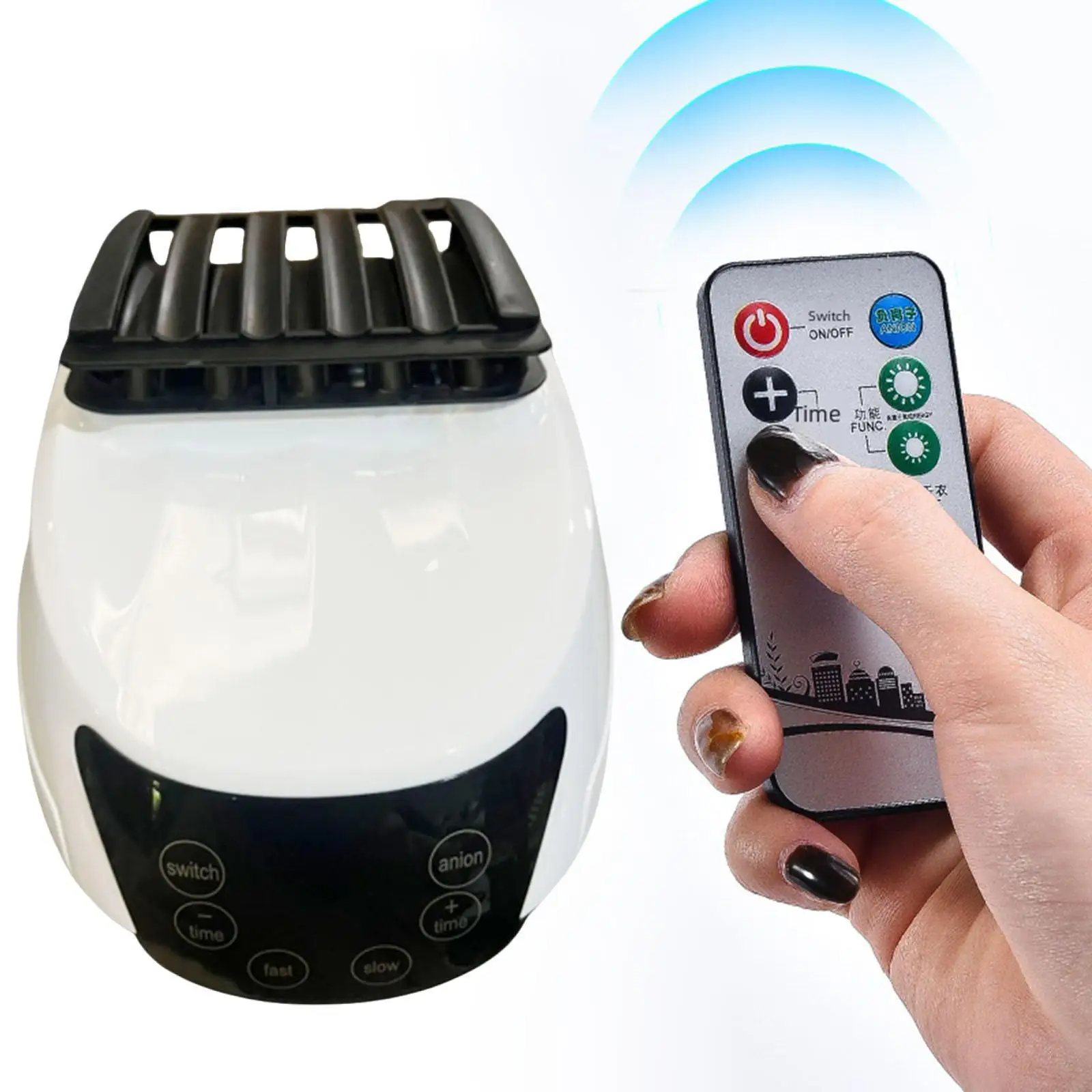 Portable Clothes Dryer Adjustable Timer for Delicate Garments Apartment Home